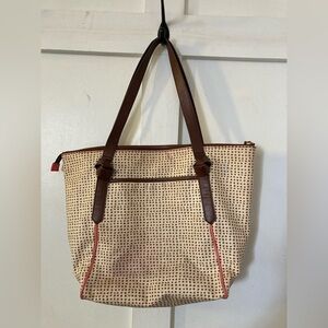 Fossil bag dots design diaper bag shoulder bag hand bag